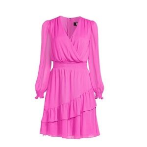 NWT - DKNY smocked surplus dress